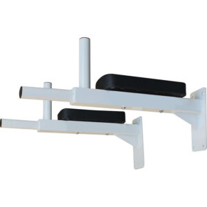 Wall Mount Padded Dip Bar Commercial Grade for Strength Training